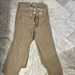 GAP Tan Chinos Versatile Cotton Blend